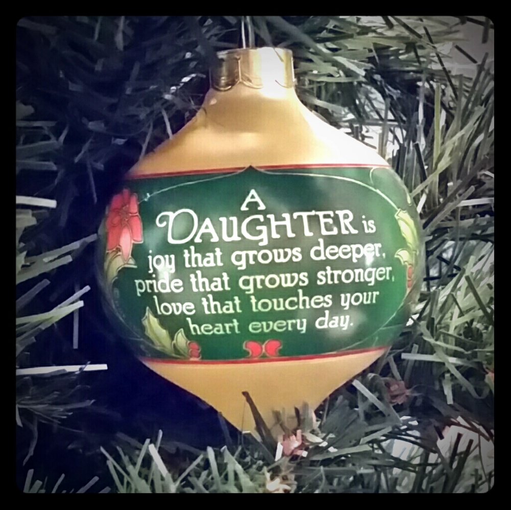 Hallmark 1984 Daughter Keepsake Ornament